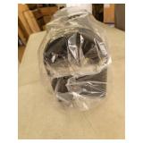 Chadwick Post Mount Mailbox Black with Nickel Flag