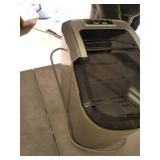 Frigidaire Ice Maker - Large See Through Lid-(EFIC206-TG-SILVER), silver