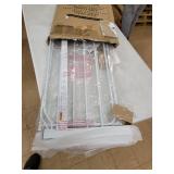 Regalo Easy Step 38.5-Inch Extra Wide Walk Thru Baby Gate, Includes 6-Inch Extension Kit, 4 Pack Pressure Mount Kit, 4 Pack Wall Cups and Mounting Kit