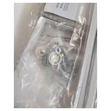 AZL1 Life Concept Extra Wide Dresser Storage Tower with Sturdy Steel Frame,5 Drawers of Easy-Pull Fabric Bins, Organizer Unit for Bedroom, Hallway, Entryway, Light Grey