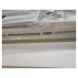 AZL1 Life Concept Extra Wide Dresser Storage Tower with Sturdy Steel Frame,5 Drawers of Easy-Pull Fabric Bins, Organizer Unit for Bedroom, Hallway, Entryway, Light Grey