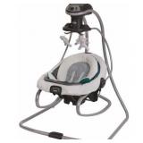 Graco DuetSoothe Baby Swing and Rocker, Sapphire