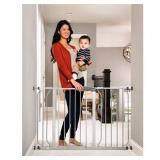 Regalo Easy Step 49-Inch Extra Wide Baby Gate, Includes 4-Inch and 12-Inch Extension Kit, 4 Pack of Pressure Mount Kit, and 4 Pack of Wall Mount Kit