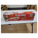 King Kooker Oyster Opener on Wooden Base and Oyster Knife