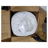 Best Price Mattress 4 Inch Memory Foam Topper, Mattress Pad With Cover. King - Retail $150