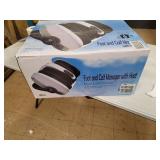 Cloud Massage Shiatsu Foot Massager Machine, Increases Blood Flow Circulation, Deep Kneading, with Heat Therapy