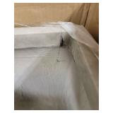 16" Kante Lightweight Durable Modern Tall Square Outdoor Planter Weathered Concrete Gray - Rosemead Home & Garden, Inc.