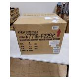 Round Storage Ottoman Green Tweed - HomePop