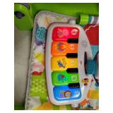 Fisher-Price Deluxe Kick & Play Removable Piano Gym, Green