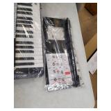 YAMAHA YPT260 61-Key Portable Keyboard with Power Adapter