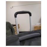 Amazon Basics 3 Piece Softside Carry-On Spinner Luggage Suitcase Set - Black