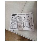 Rubbermaid Roughneck Mini Resin Weather Resistant Outdoor Garden Storage Deck Box