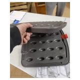 Rubbermaid Roughneck Mini Resin Weather Resistant Outdoor Garden Storage Deck Box