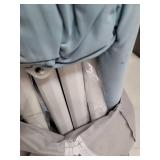 Dream On Me Traveler Portable Bassinet in Starlight Blue