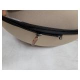 K&H PET PRODUCTS Mod Dream Pod Pet Bed, Big Cat Cave for All Cat Sizes, Heated and Unheated,  Tan/Black