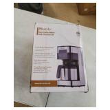 Sboly Drip Coffee Maker, Programmable Coffee Maker with Thermal Carafe, 8 Cup Coffee Pot with Timer and Strength Control