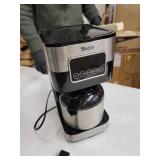 Sboly Drip Coffee Maker, Programmable Coffee Maker with Thermal Carafe, 8 Cup Coffee Pot with Timer and Strength Control