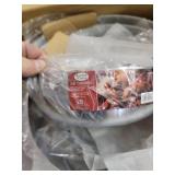 Aramco 8 Piece Alpine Gourmet Aluminum Caldero Set, 2/3.5/7/13 quart, Silver