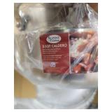 Aramco 8 Piece Alpine Gourmet Aluminum Caldero Set, 2/3.5/7/13 quart, Silver