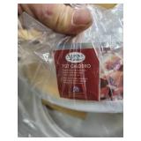 Aramco 8 Piece Alpine Gourmet Aluminum Caldero Set, 2/3.5/7/13 quart, Silver