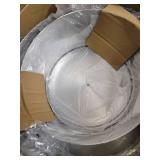 Aramco 8 Piece Alpine Gourmet Aluminum Caldero Set, 2/3.5/7/13 quart, Silver