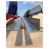 Lot of 6  10ft Long L Bar Steel Pieces