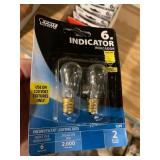 Lot of 12 New Packets of 24 Total Indicator Light Bulbs