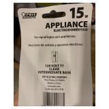 New Box of 12 15w Appliance Light Bulbs. 120 volt T7 Clear Intermediate Base