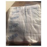 Two dozen bar style terry cloth towels many uses