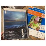 Large Lot of High Dollar Premium Photo Paper w/ Other Accessories (1)