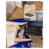 Large Lot of High Dollar Premium Photo Paper w/ Other Accessories (2)