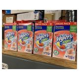 5 cases Of 4 boxs of sugar  Wyler’s Light Strawberry Lemonade Drink Mix. Kids like them
