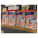5 cases Of 4 boxs of sugar free Wyler’s Light Strawberry Lemonade Drink Mix. Kids like them