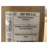 5 New Triple Outlet Adaptors