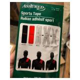 5 Packets of Assured Athletic Sports Strength Tape
