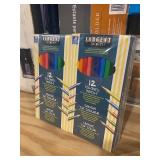 12 New 12 Packs of Sargent Art Colored Pencils