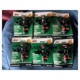 Lot of 6 New Ace Pulsating Sprinkler Polymer Heads
