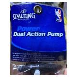 4 Brand New Spalding NBA Power Dual Action Pumps