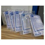 New Lot of 5 Medline Protective Leg Sleeves White 15inL