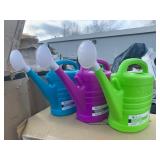 3 Bloom 2 Gallon Watering Cans. Great for watering your indoor plants in the winter months