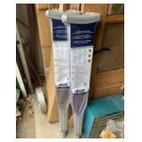 2 Brand New Drive Aluminum Crutches