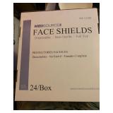 2 Boxes of MedSource Disposable Face Shields 48 Total