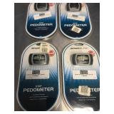 Set of 4 new pedometers