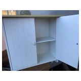 Multi Functional Wooden Storage Cabinet/Coat Hanger/Shelf