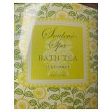 Box of 12 Souleve Spa Sunflower Bath Tea Packs