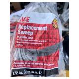 10 New 1/2” Ace Replacement Sweep V-Profile Vinyl