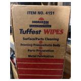 New Box of Horizon Tuffest Wipes Heavy Duty Wiper