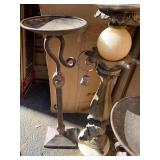 3 Set of Decorative Metal Candle Holders