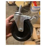 New 6” Caster Wheels w/ Breaks