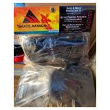 New Odd Bundle Set: Large Elbow and Knee Pads, Shoreline Marine 100ft Anchor Line, and Outdoor Food Server